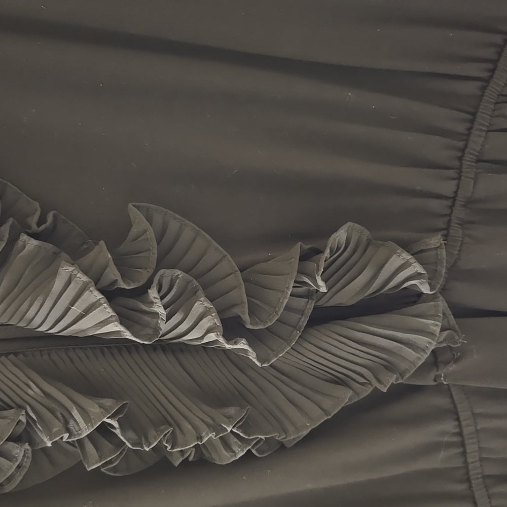 WHBM Ruffled V-Neck Top - Picture 3 of 9